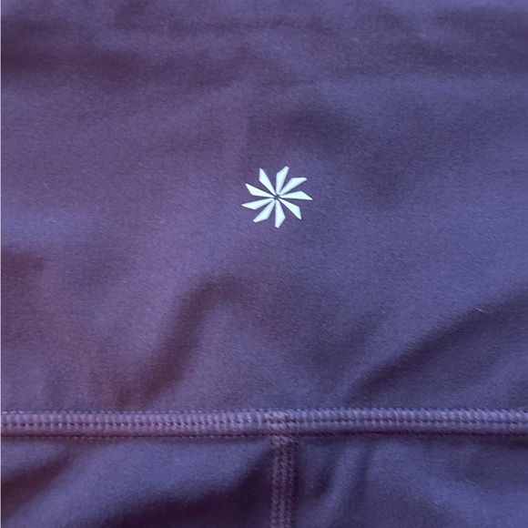Athleta women’s small workout leggings, purple, like 🆕 - Picture 2 of 8